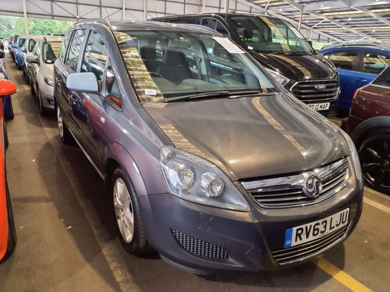 2013 Vauxhall Zafira 1.6 16V Exclusiv MPV 5dr Petrol Manual Euro 5 115 ps